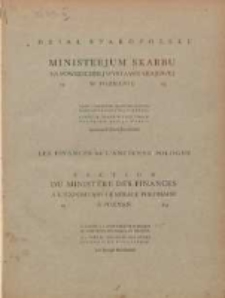 Ministerjum Skarbu na Powszechnej Wystawie Krajowej w Poznaniu 1929: Dział Staropolski; Section du Ministere des Finances a l'Exposition G&eacute;n&eacute;rale Polonaise a Poznań 1929: les Finances de L'Ancienne Pologne