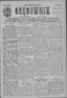 Orędownik: najstarsze ludowe pismo narodowe i katolickie w Wielkopolsce 1911.05.24 R.41 Nr118
