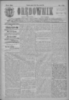 Orędownik: najstarsze ludowe pismo narodowe i katolickie w Wielkopolsce 1911.05.27 R.41 Nr120