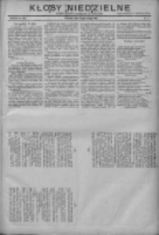 Kłosy Niedzielne: dodatek literacki i powieściowy do "Orędownika" 1911.02.12 Nr7