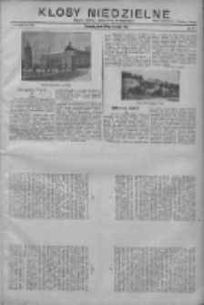 Kłosy Niedzielne: dodatek literacki i powieściowy do "Orędownika" 1911.02.26 Nr9