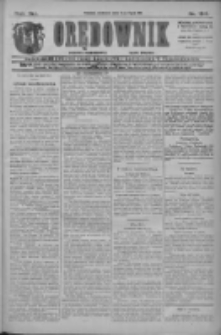 Orędownik: najstarsze ludowe pismo narodowe i katolickie w Wielkopolsce 1911.07.09 R.41 Nr154