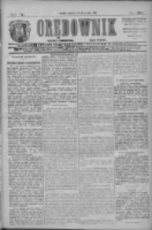 Orędownik: najstarsze ludowe pismo narodowe i katolickie w Wielkopolsce 1911.07.15 R.41 Nr159