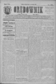 Orędownik: najstarsze ludowe pismo narodowe i katolickie w Wielkopolsce 1911.08.01 R.41 Nr173