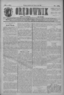 Orędownik: najstarsze ludowe pismo narodowe i katolickie w Wielkopolsce 1911.08.13 R.41 Nr184