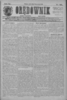 Orędownik: najstarsze ludowe pismo narodowe i katolickie w Wielkopolsce 1911.08.25 R.41 Nr193
