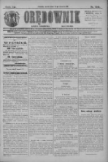 Orędownik: najstarsze ludowe pismo narodowe i katolickie w Wielkopolsce 1911.08.29 R.41 Nr196