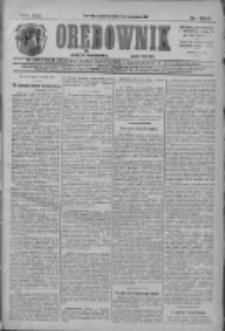 Orędownik: najstarsze ludowe pismo narodowe i katolickie w Wielkopolsce 1911.09.07 R.41 Nr204