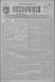 Orędownik: najstarsze ludowe pismo narodowe i katolickie w Wielkopolsce 1911.09.13 R.41 Nr208