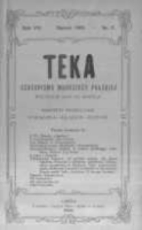 Teka: czasopismo młodzieży polskiej. 1905 R.7 nr3