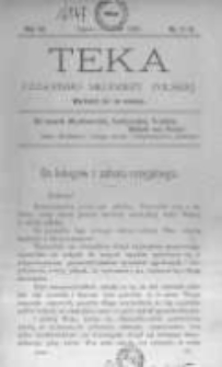 Teka: czasopismo młodzieży polskiej. 1905 R.7 nr7-8