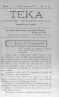 Teka: czasopismo młodzieży polskiej. 1908 R.10 nr3-4