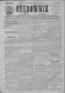 Orędownik: najstarsze ludowe pismo narodowe i katolickie w Wielkopolsce 1913.08.29 R.43 Nr198