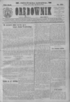 Orędownik: najstarsze ludowe pismo narodowe i katolickie w Wielkopolsce 1913.09.09 R.43 Nr207