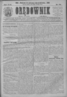 Orędownik: najstarsze ludowe pismo narodowe i katolickie w Wielkopolsce 1913.09.13 R.43 Nr211