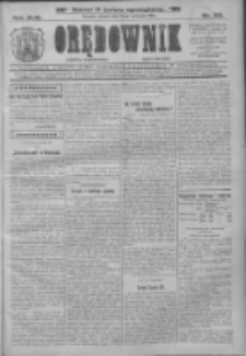 Orędownik: najstarsze ludowe pismo narodowe i katolickie w Wielkopolsce 1913.09.16 R.43 Nr213