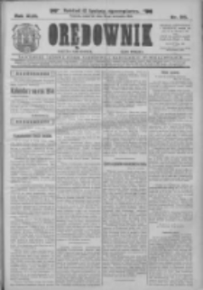 Orędownik: najstarsze ludowe pismo narodowe i katolickie w Wielkopolsce 1913.09.18 R.43 Nr215