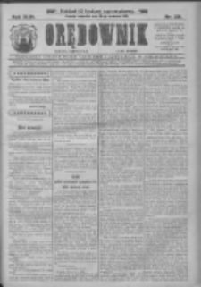 Orędownik: najstarsze ludowe pismo narodowe i katolickie w Wielkopolsce 1913.09.25 R.43 Nr221