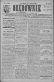 Orędownik: najstarsze ludowe pismo narodowe i katolickie w Wielkopolsce 1911.10.01 R.41 Nr224
