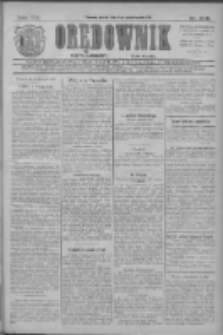Orędownik: najstarsze ludowe pismo narodowe i katolickie w Wielkopolsce 1911.10.06 R.41 Nr228