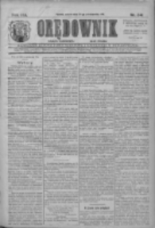 Orędownik: najstarsze ludowe pismo narodowe i katolickie w Wielkopolsce 1911.10.21 R.41 Nr241