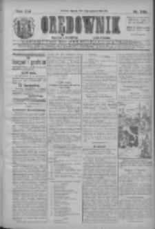 Orędownik: najstarsze ludowe pismo narodowe i katolickie w Wielkopolsce 1911.10.31 R.41 Nr249