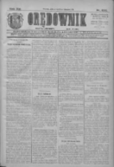 Orędownik: najstarsze ludowe pismo narodowe i katolickie w Wielkopolsce 1911.11.11 R.41 Nr258