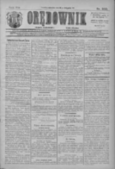 Orędownik: najstarsze ludowe pismo narodowe i katolickie w Wielkopolsce 1911.11.12 R.41 Nr259
