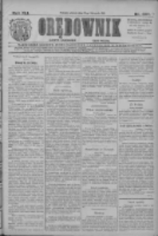 Orędownik: najstarsze ludowe pismo narodowe i katolickie w Wielkopolsce 1911.11.21 R.41 Nr266