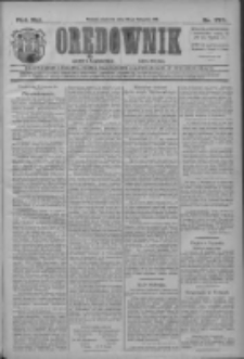 Orędownik: najstarsze ludowe pismo narodowe i katolickie w Wielkopolsce 1911.11.26 R.41 Nr270