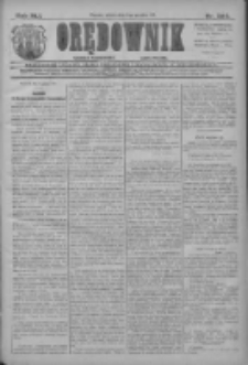 Orędownik: najstarsze ludowe pismo narodowe i katolickie w Wielkopolsce 1911.12.08 R.41 Nr280
