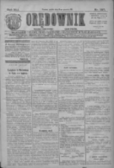 Orędownik: najstarsze ludowe pismo narodowe i katolickie w Wielkopolsce 1911.12.15 R.41 Nr285