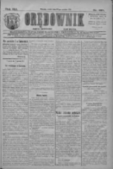 Orędownik: najstarsze ludowe pismo narodowe i katolickie w Wielkopolsce 1911.12.20 R.41 Nr289