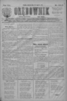 Orędownik: najstarsze ludowe pismo narodowe i katolickie w Wielkopolsce 1911.12.24 R.41 Nr293