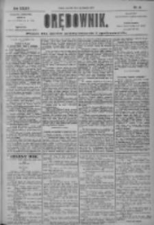 Orędownik: pismo dla spraw politycznych i społecznych 1904.01.21 R.34 Nr16