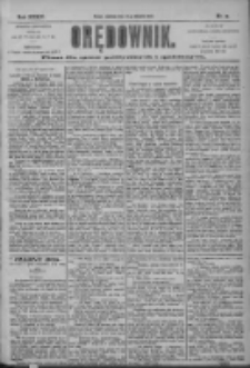 Orędownik: pismo dla spraw politycznych i społecznych 1904.01.24 R.34 Nr19