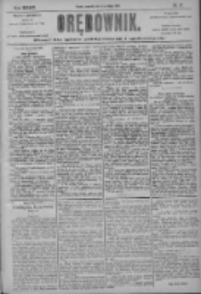 Orędownik: pismo dla spraw politycznych i społecznych 1904.02.04 R.34 Nr27