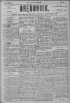 Orędownik: pismo dla spraw politycznych i społecznych 1904.02.09 R.34 Nr31