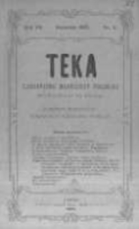 Teka: czasopismo młodzieży polskiej. 1905 R.7 nr4