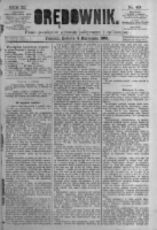 Orędownik: pismo poświęcone sprawom politycznym i spółecznym. 1881.04.02 R.11 nr40