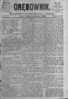 Orędownik: pismo poświęcone sprawom politycznym i sp&oacute;łecznym. 1881.04.09 R.11 nr43