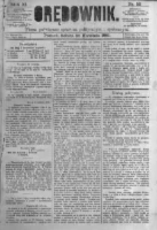 Orędownik: pismo poświęcone sprawom politycznym i spółecznym. 1881.04.30 R.11 nr52