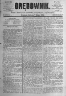 Orędownik: pismo poświęcone sprawom politycznym i spółecznym. 1881.05.07 R.11 nr55