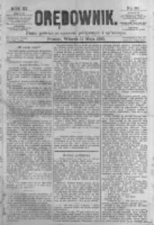Orędownik: pismo poświęcone sprawom politycznym i sp&oacute;łecznym. 1881.05.17 R.11 nr59