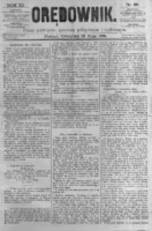 Orędownik: pismo poświęcone sprawom politycznym i sp&oacute;łecznym. 1881.05.19 R.11 nr60