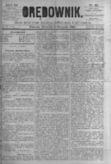 Orędownik: pismo poświęcone sprawom politycznym i spółecznym. 1881.08.02 R.11 nr92