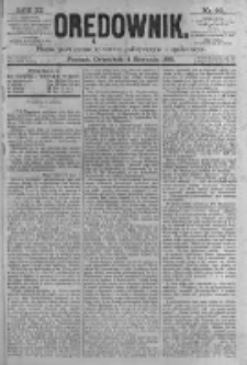 Orędownik: pismo poświęcone sprawom politycznym i sp&oacute;łecznym. 1881.08.04 R.11 nr93