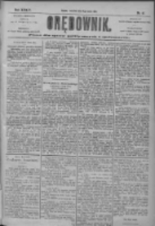 Orędownik: pismo dla spraw politycznych i społecznych 1904.03.10 R.34 Nr57