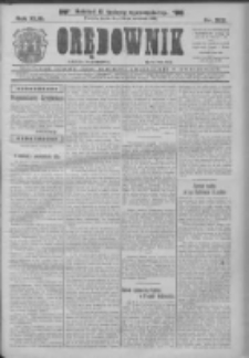 Orędownik: najstarsze ludowe pismo narodowe i katolickie w Wielkopolsce 1913.09.26 R.43 Nr222