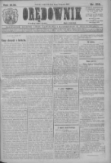 Orędownik: najstarsze ludowe pismo narodowe i katolickie w Wielkopolsce 1913.11.06 R.43 Nr256